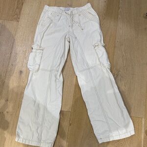 XS WOMENS PACSUN White Cargo/Jean Pants